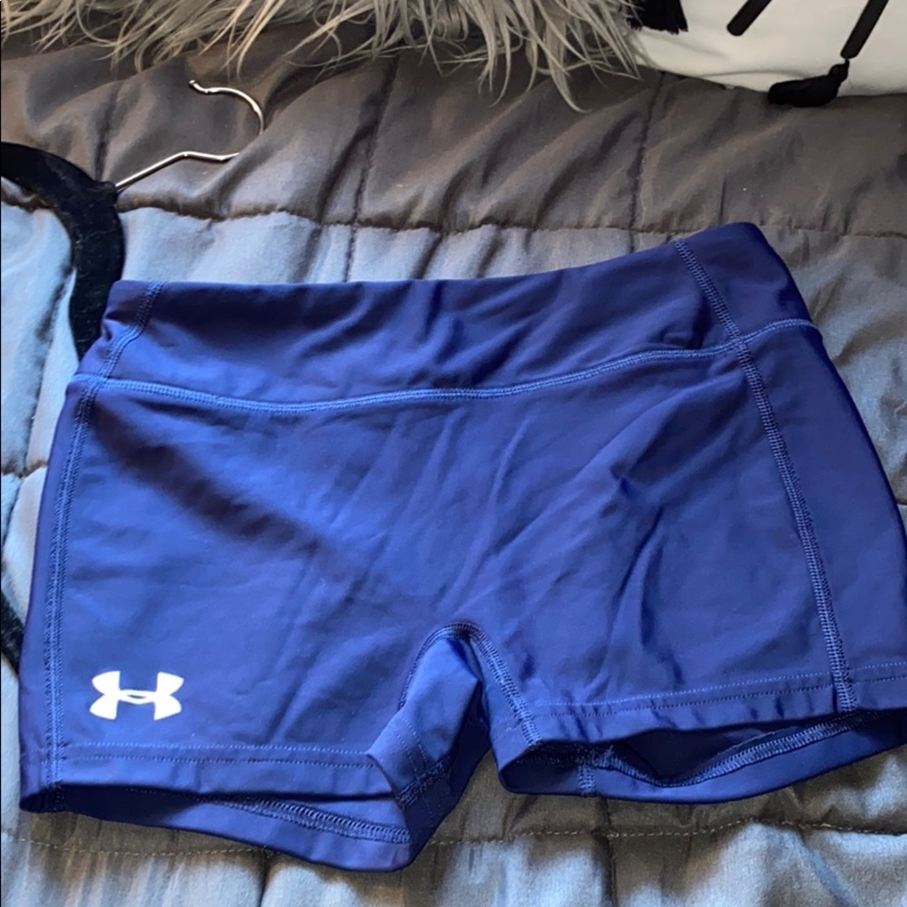 YOUTH UNDER ARMOR SPANDEX SHORTS